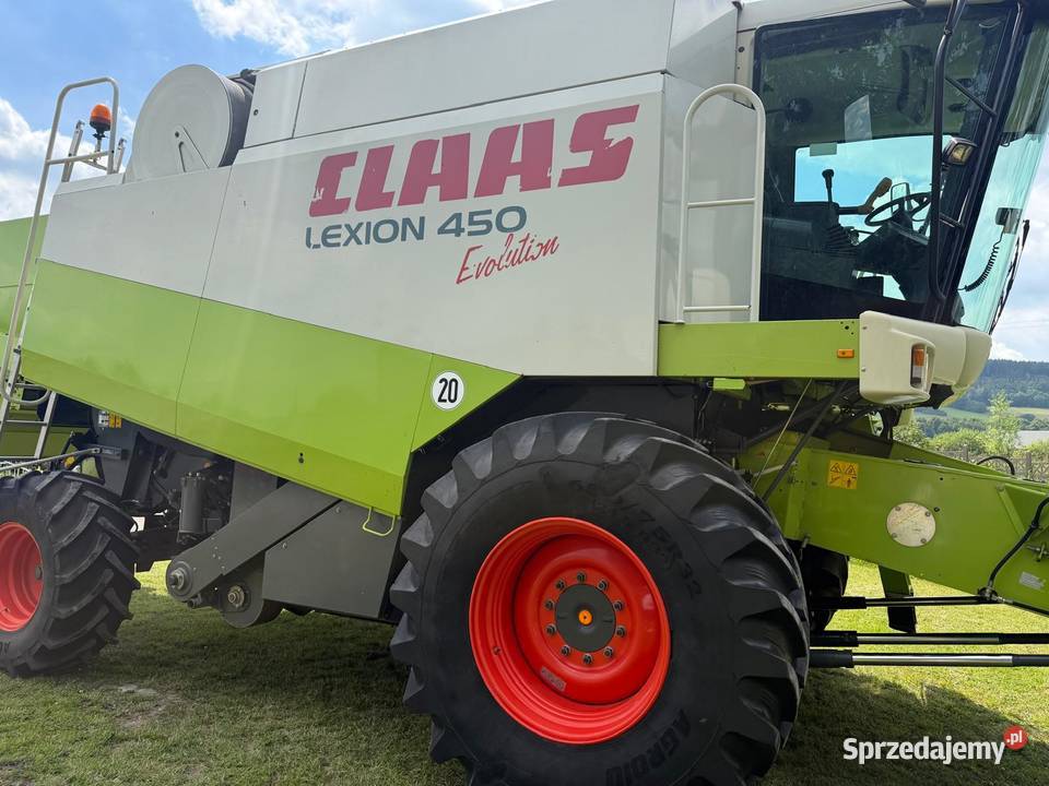 Kombajn zbożowy Claas Lexion 450 Evolution heder Nowa Ruda sprzedam