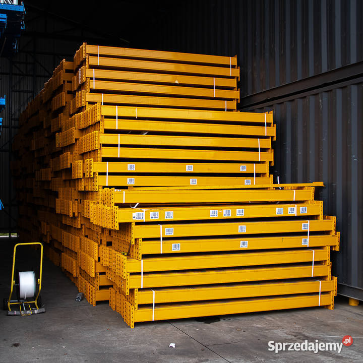 UŻYWANE regały magazynowe ODBOJE ramy TRAWERSY Chmielów sprzedam