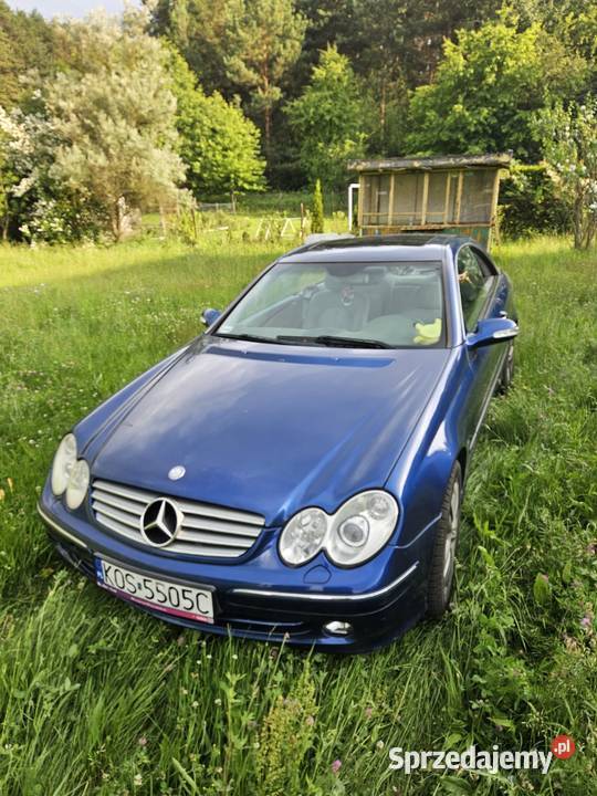 Uszkodzony Mercedes Benz CLK w209 zmieniarka CD Trzebinia sprzedam