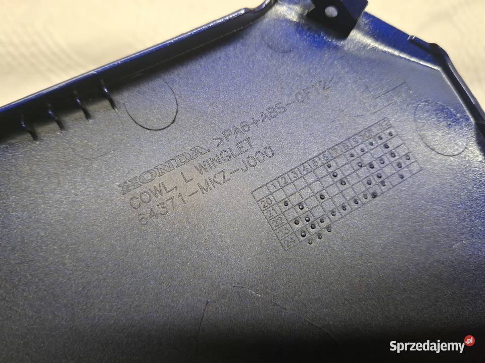 Honda CBR 600RR PC69 HRC Prawa owiewka bok