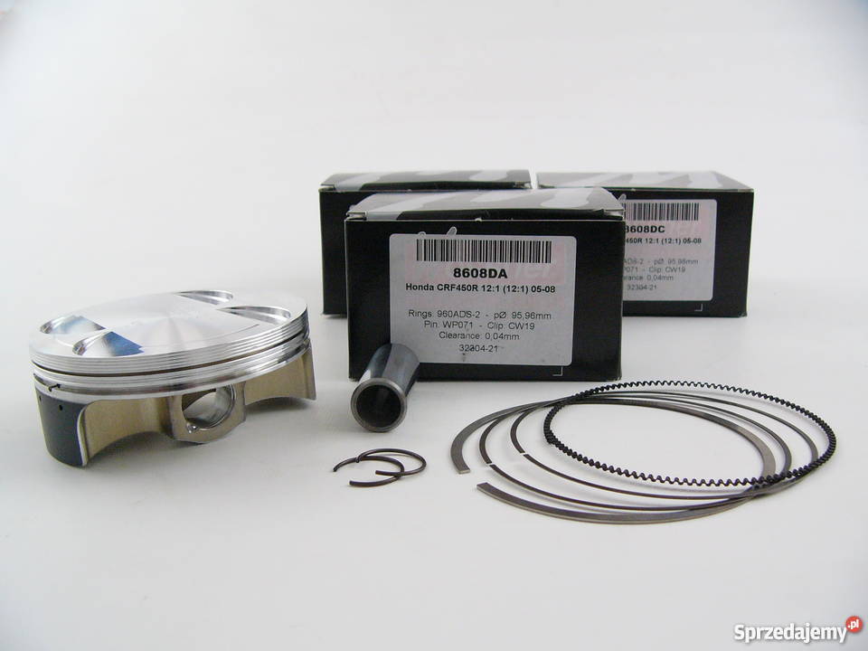 TŁOK komplet tłokowy WOSSNER 9596 mm selA CRF Zabrze sprzedam