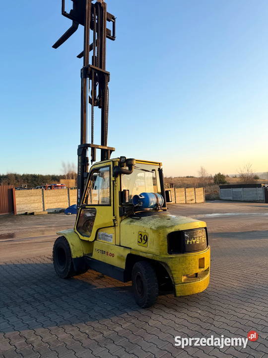 wózek widłowy HYSTER H500XM Triplex 57m 5000 Wózki widłowe
