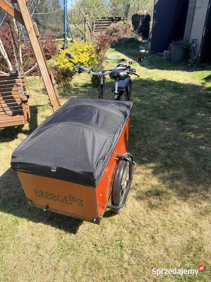 Sprzedam rower Cargo babboe Big lubuskie Nowa Sól