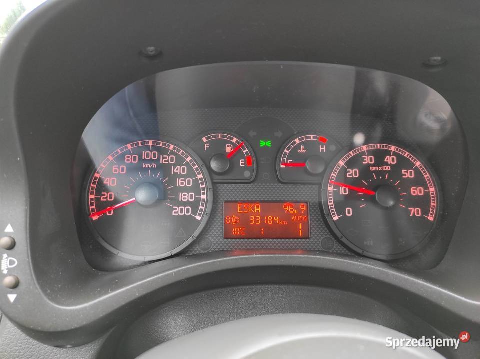 Fiat Panda 12 Automat 34 2008r Goleniów