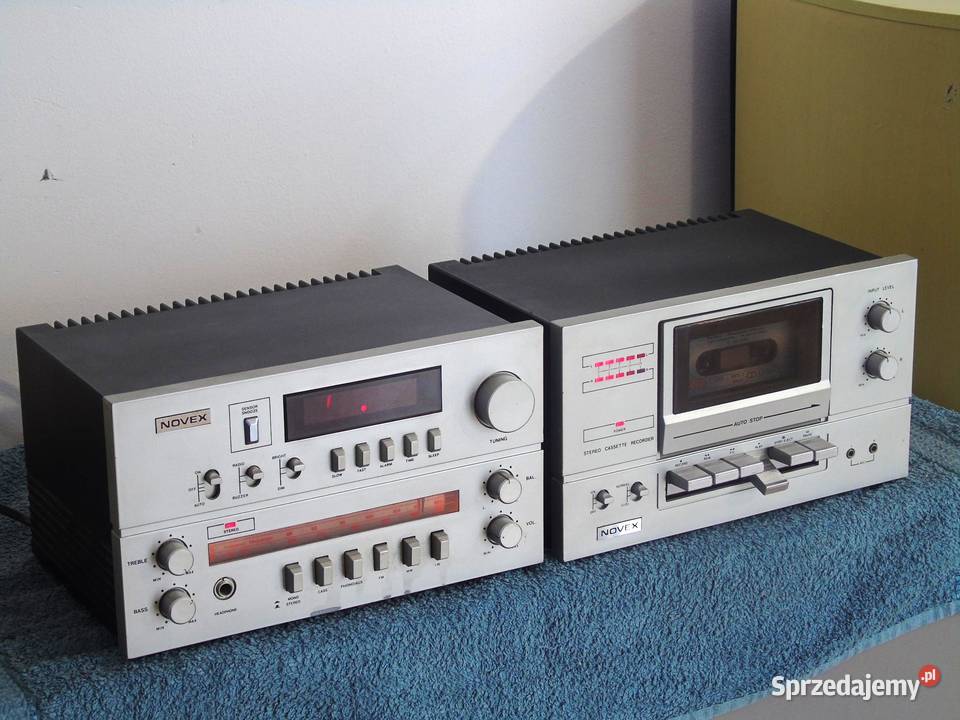 Wieża audio NEVOX sprawna Vintage WYSYŁKA Wieże i miniwieże Jasło sprzedam