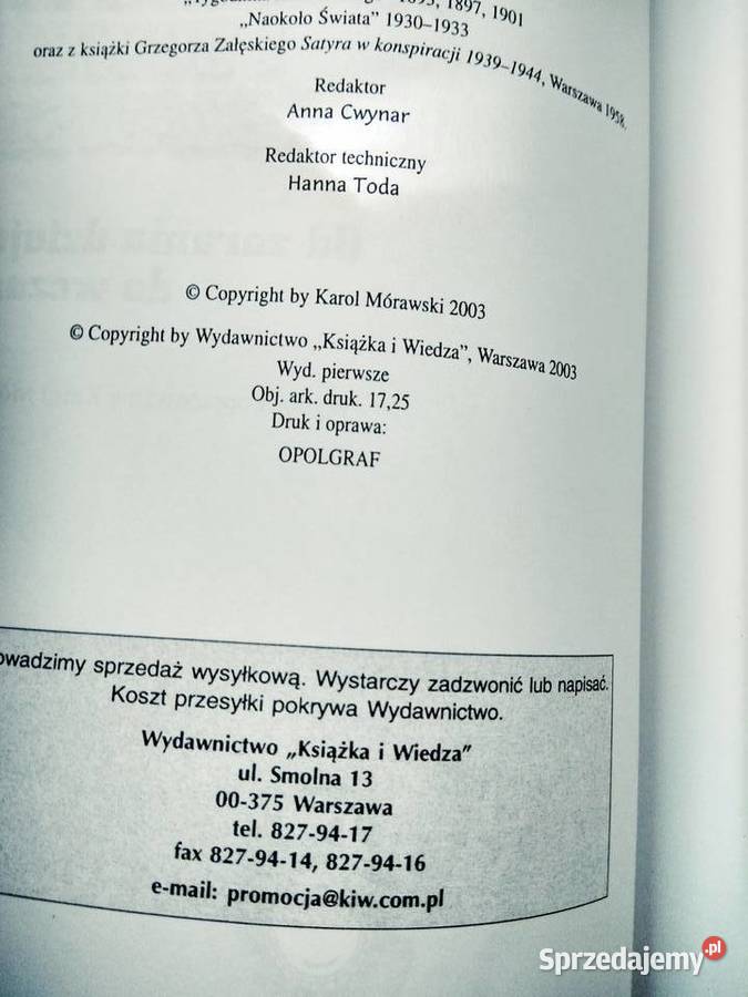 Dowcip warszawski książki antykwaryczne unikaty Antykwariat Warszawa