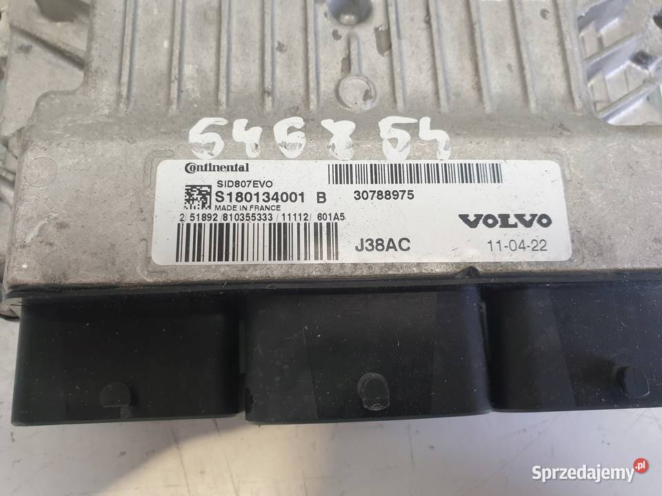 Volvo S40 II V50 16 D2 STEROWNIK SILNIKA Chełm