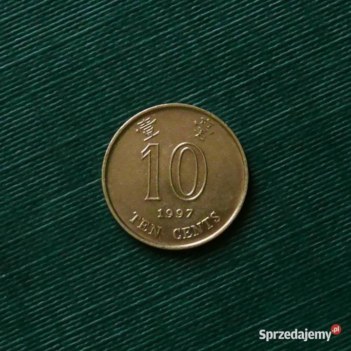 HONGKONG 10 centów 1997r Gliwice