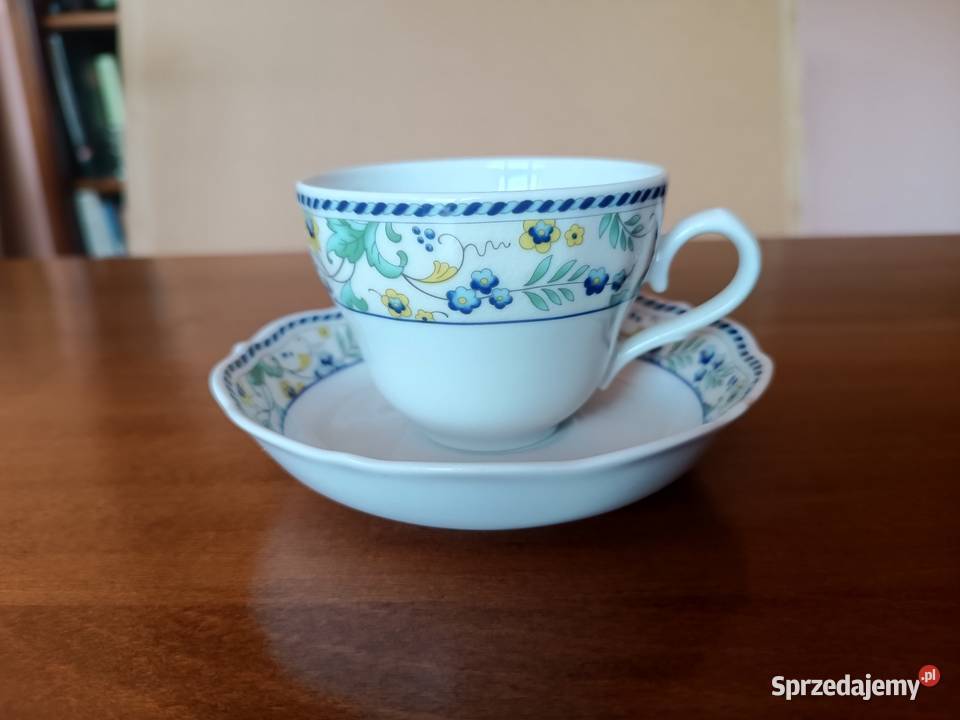 Komplet do kawyherbaty 4 osób niemiecka Filiżanki i spodki Szczyrk sprzedam