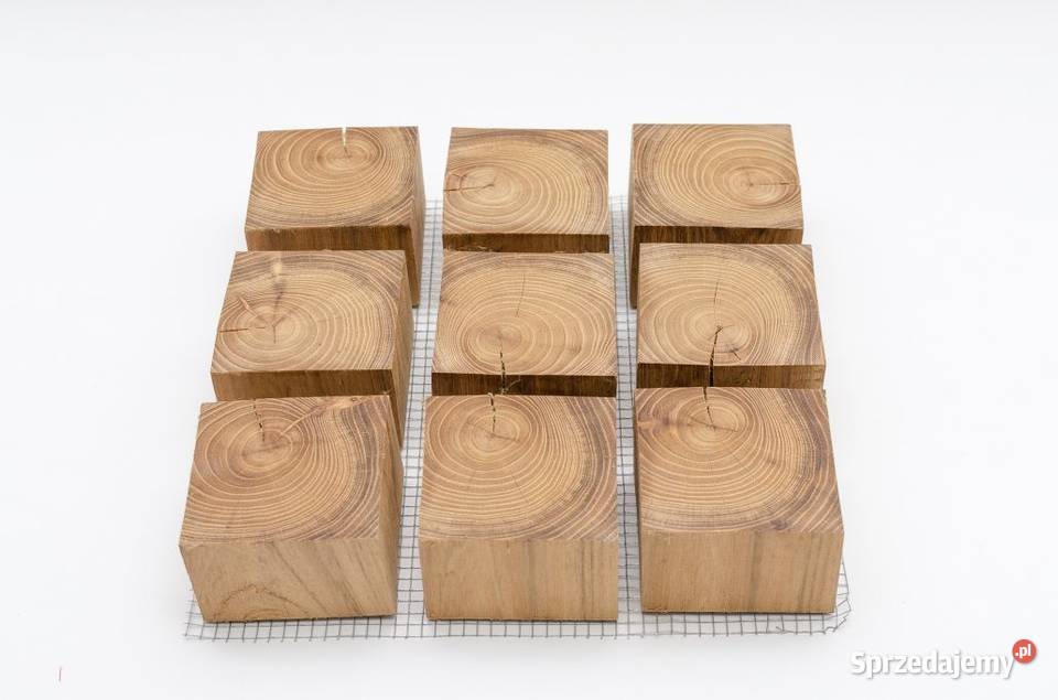 Dębowy bruk drewniany alternatywa kostki Warszawa