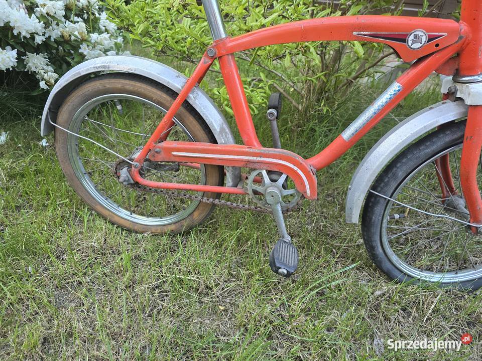 Rowerek dzieciecy PRL koła 16 stan Bolszewo