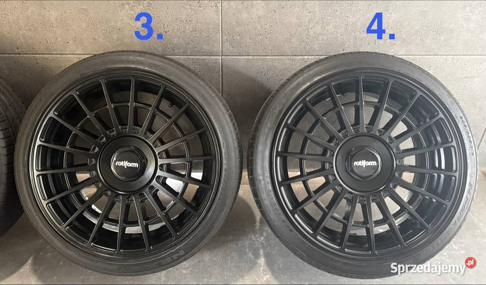 19 Rotiform R142 LASR felgi koła komplet 5x112 Lubasz