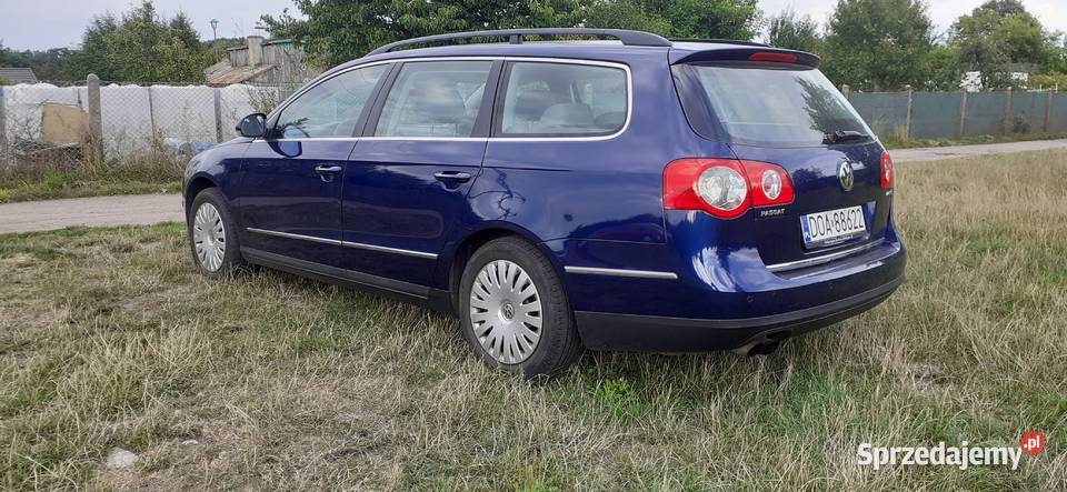 vw passat b6 20 benzyna granatowy wersia czujnik parkowania Oława