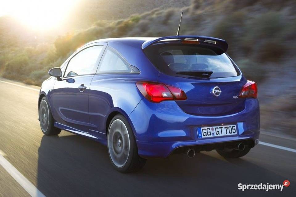 OPEL CORSA D 3d SPOILER OPC CORSA VXR LOTKA Otwock