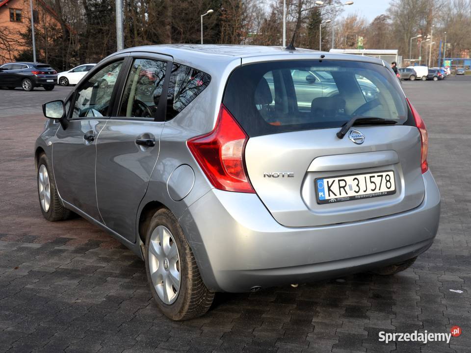 Nissan NOTE VISIA EU6 2015 12 benzyna LPG Kraków