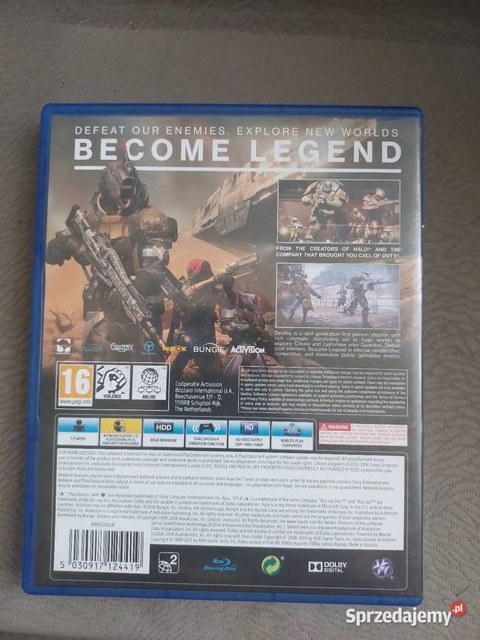 Zestaw gier 4 Destiny Star Wars Battlefront sprzedam