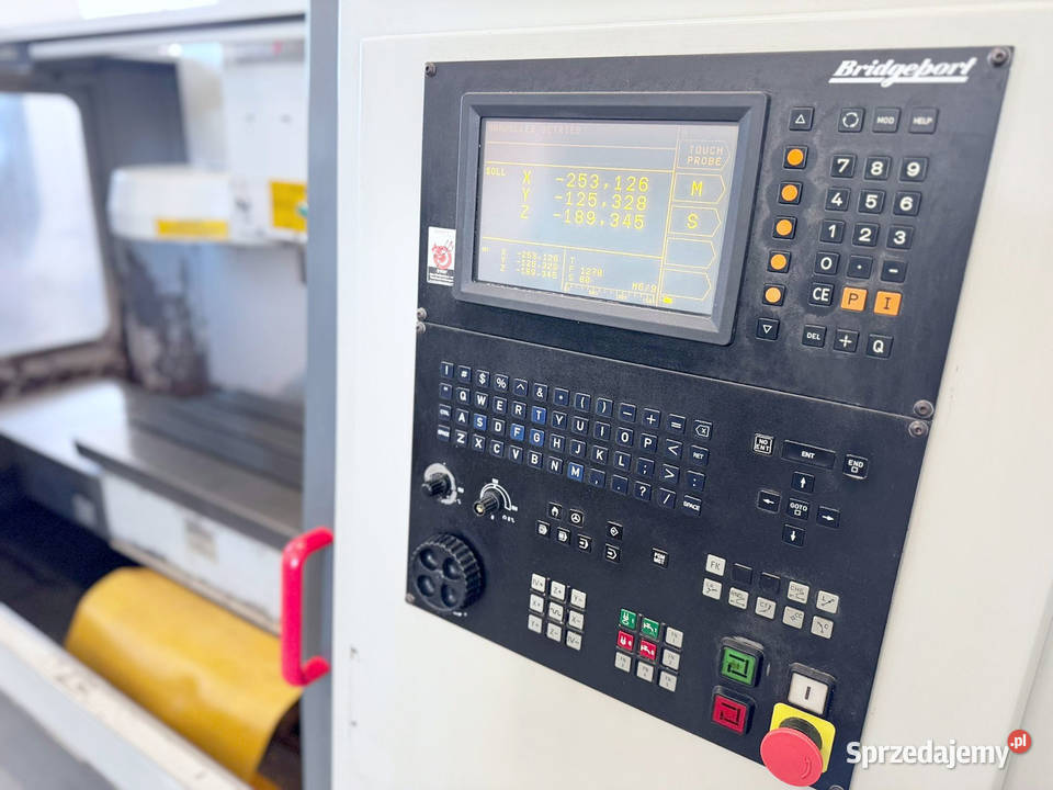 Frezarka CNC BRIDGEPORT VMC 76022 z Niemiec lubuskie Zabór sprzedam