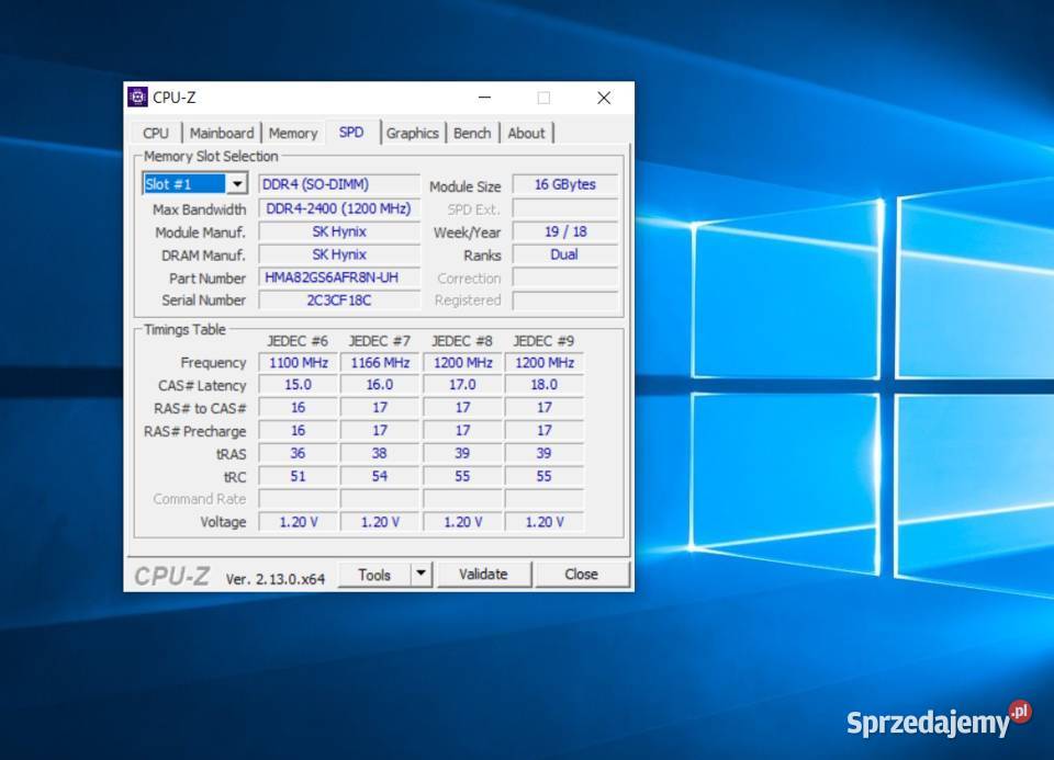 Pamięć RAM Hynix DDR4 32GB świętokrzyskie Pawłów sprzedam
