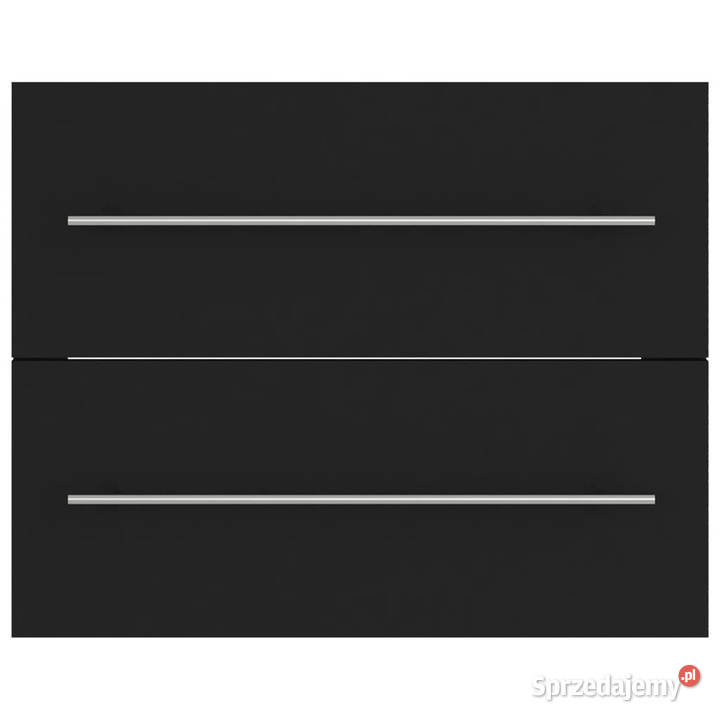 Szafka pod umywalkę czarna 60x385x48 WM804693 Pozostałe sprzedam