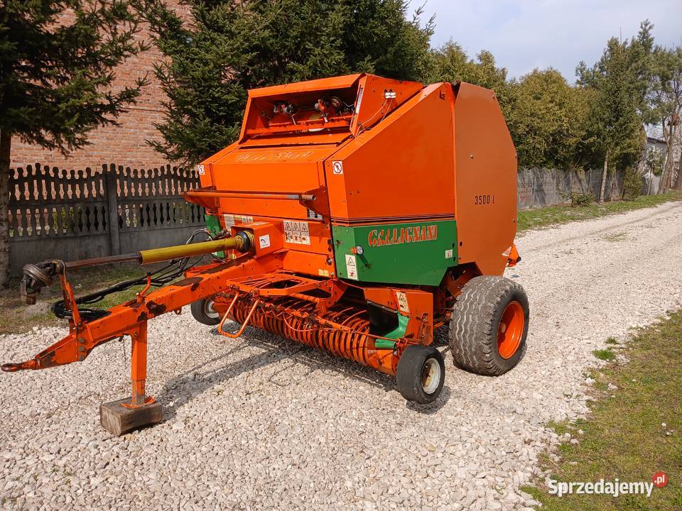 Prasa GALLIGNANI 3500L rolująca vicon krone Chlewice