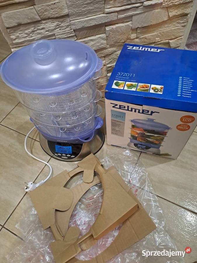 Parowar Zelmer 37Z011 LCD 900 W NOWY Przemyśl