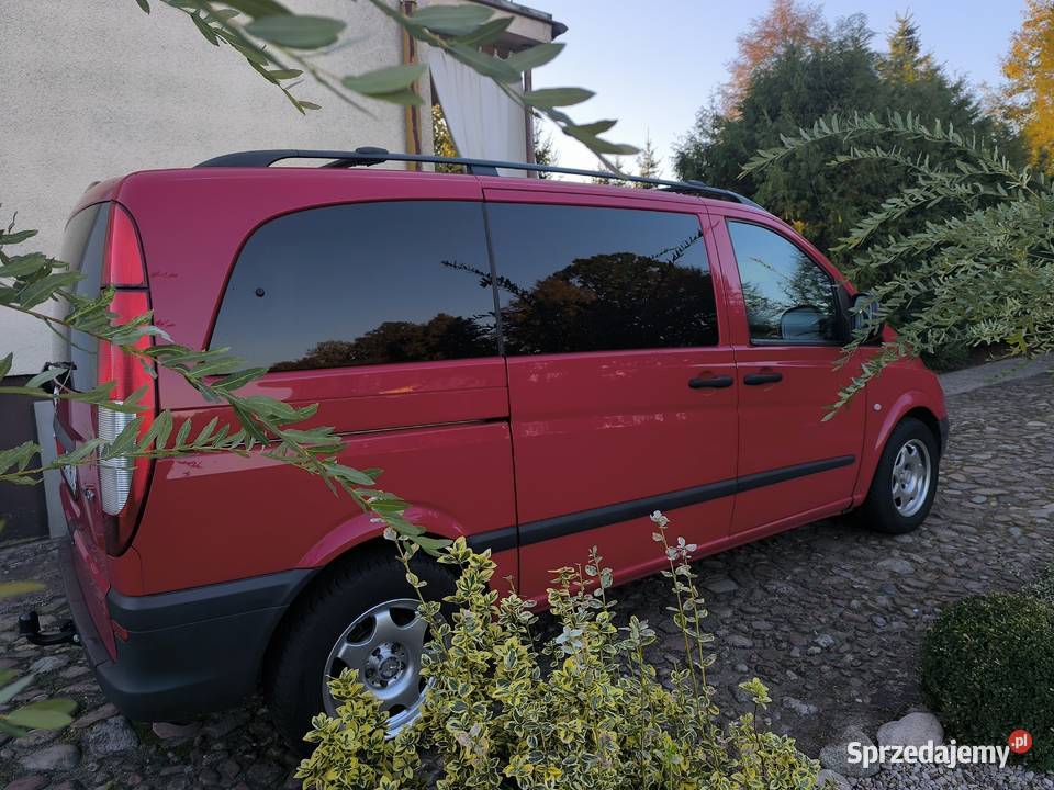 Mercedes Vito 22 Tempomat Klima Nawigacja 6osób podlaskie Kajanka