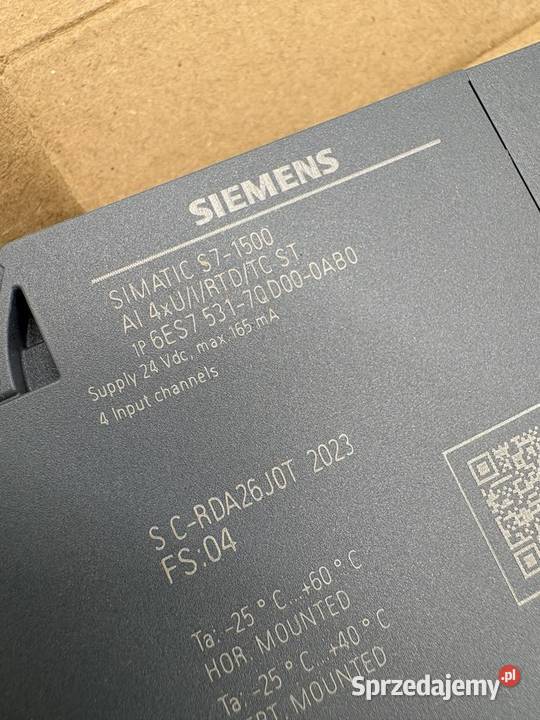 Siemens 6ES7 5317QD000AB0 AI Module Warszawa