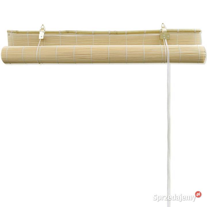 vidaXL Rolety bambusowe 150 x 220 mazowieckie Warszawa