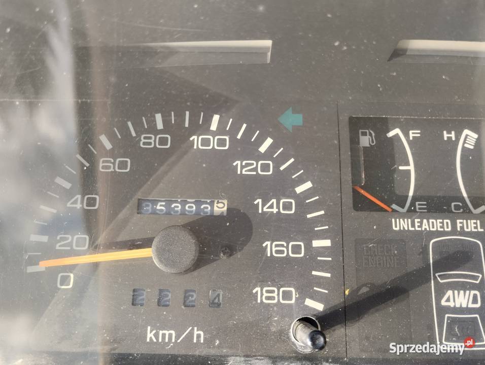 Licznik do Subaru Justy 1991 4x4 Pozostałe Moszczenica