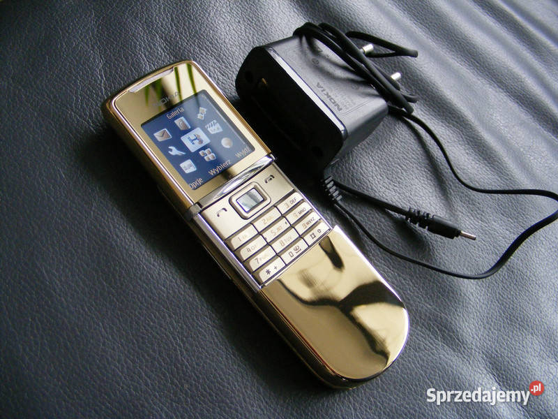 Telefon Nokia 8800 Sirocco Gold 18k ochrona Aleksandrów Łódzki