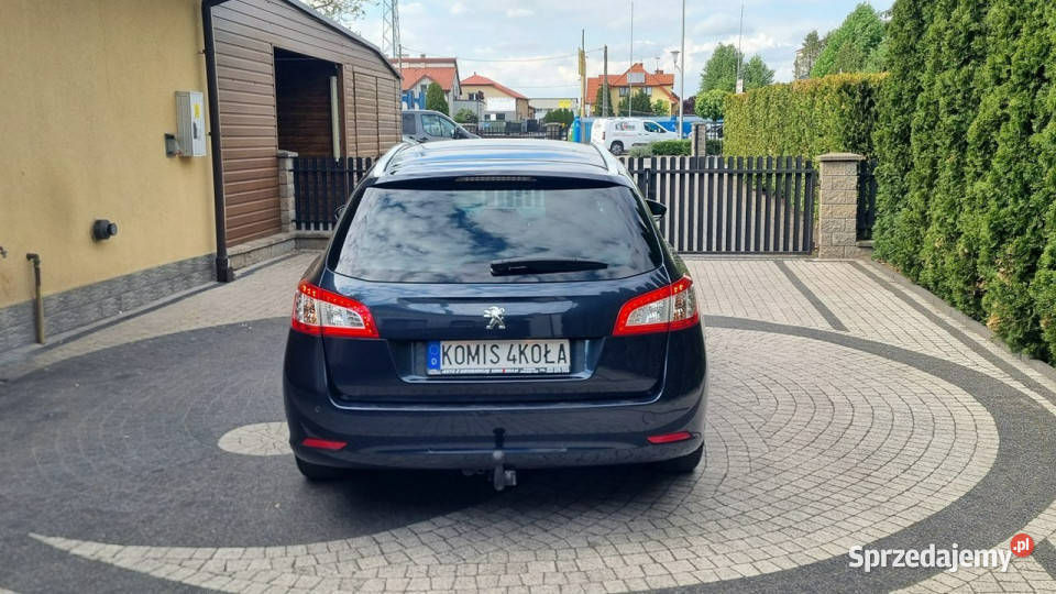 Peugeot 508 SW Panorama Navi 20 HDI PółSkóry Rok produkcji 2011 mazowieckie