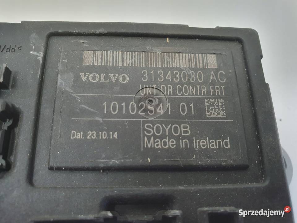Volvo XC60 lift PRAWY MODUŁ DRZWI przód