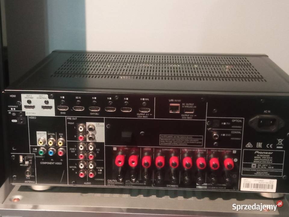 Amplituner Pioneer VSX924 Kino domowe HDMI 150 kujawsko-pomorskie Bydgoszcz