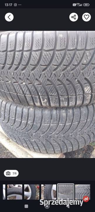 Sprzedam Alufelgi Audi 17 opony zimowe Winter 4 śląskie Ruda Śląska