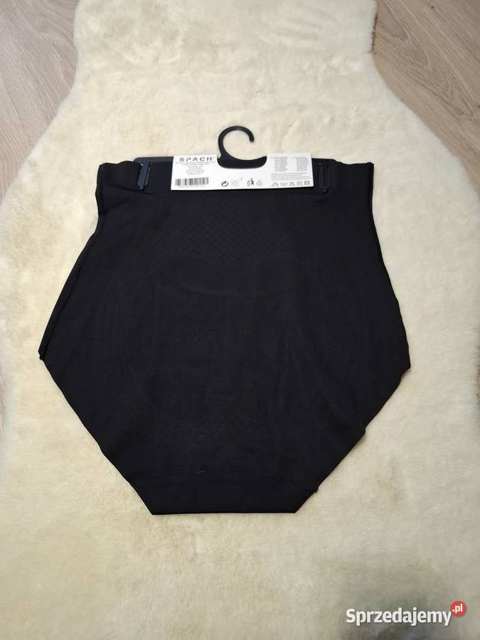 Wysoki stan obciskające majtki czarne XLXXL Figi i stringi Kielce