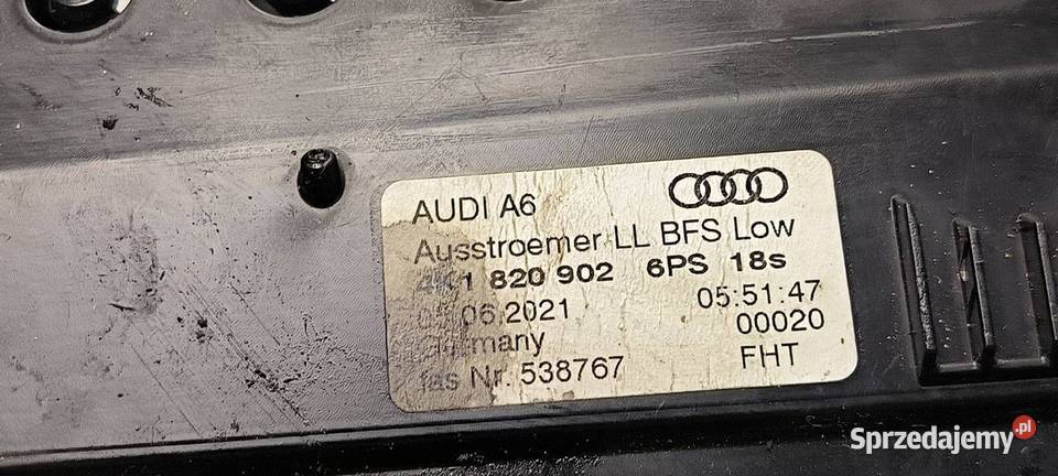 DEKOR LISTWA AUDI A6 C8 ALLROAD 4K1820902 Lipno sprzedam