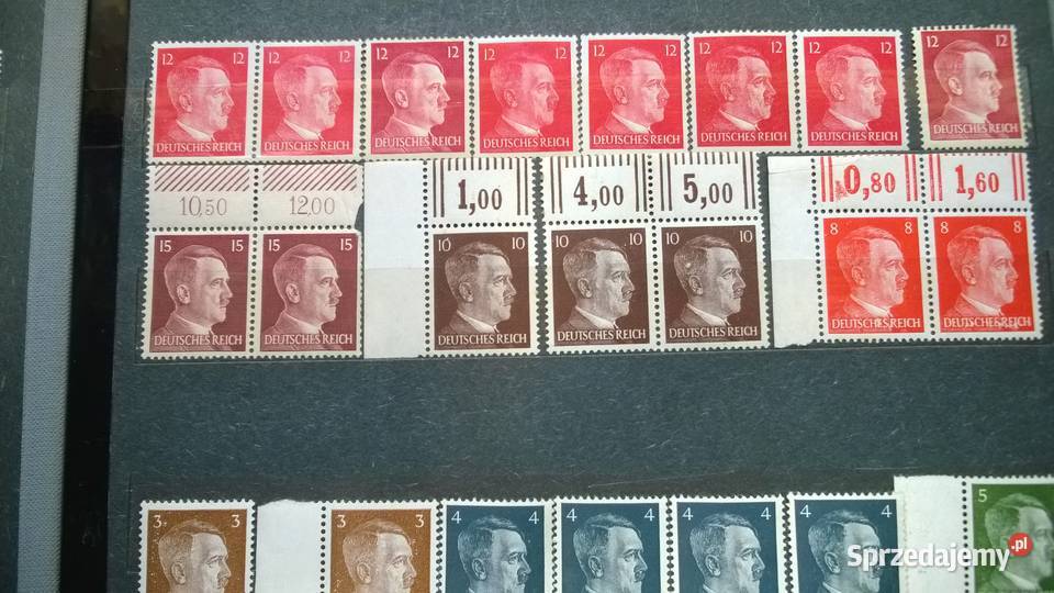 znaczki III RZESZA zestaw 80 czyste