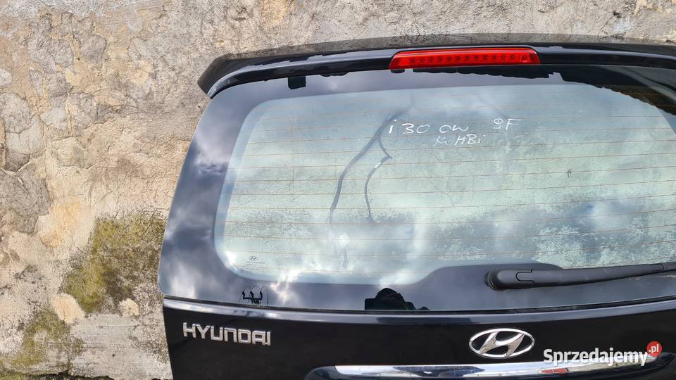 Hyundai i30 CW kombi 9F klapa bagażnika czarny Klapy bagażnika dolnośląskie Legnica