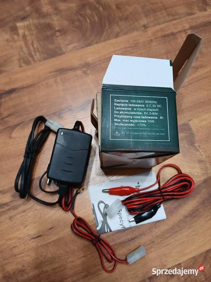 ŁADOWARKA AKUMULATORÓW 6V 4 DO 8 Ah TYP A1007 Resko sprzedam