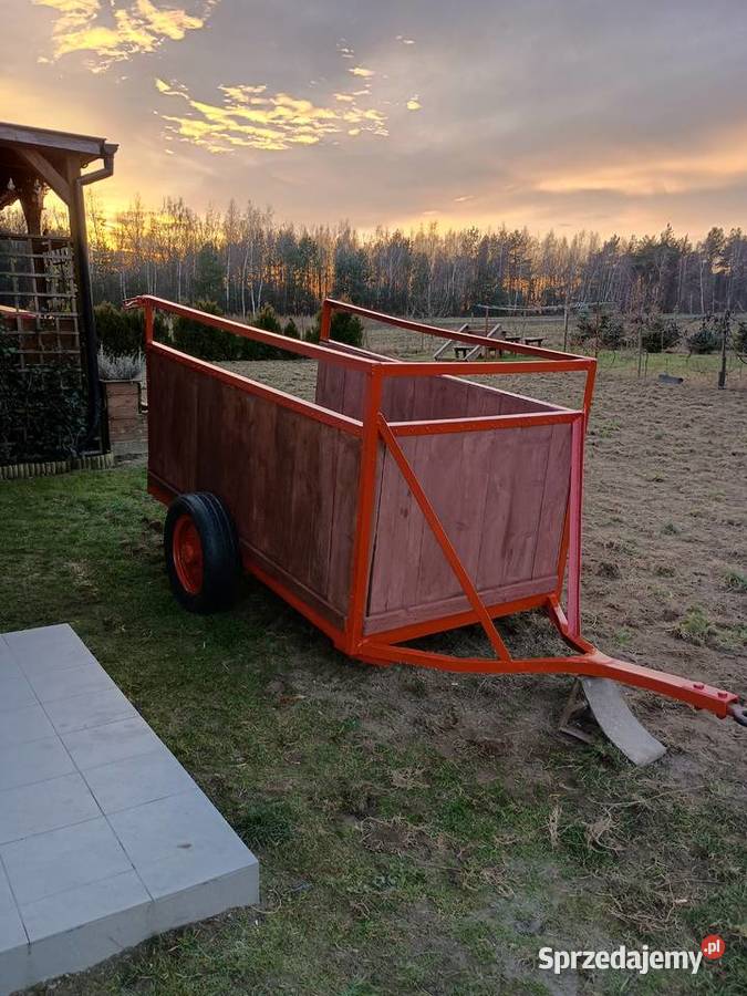Dwukółka ciągnikowa odnowiona bd stanie nieuszkodzony Przyczepy rolnicze Bałtów