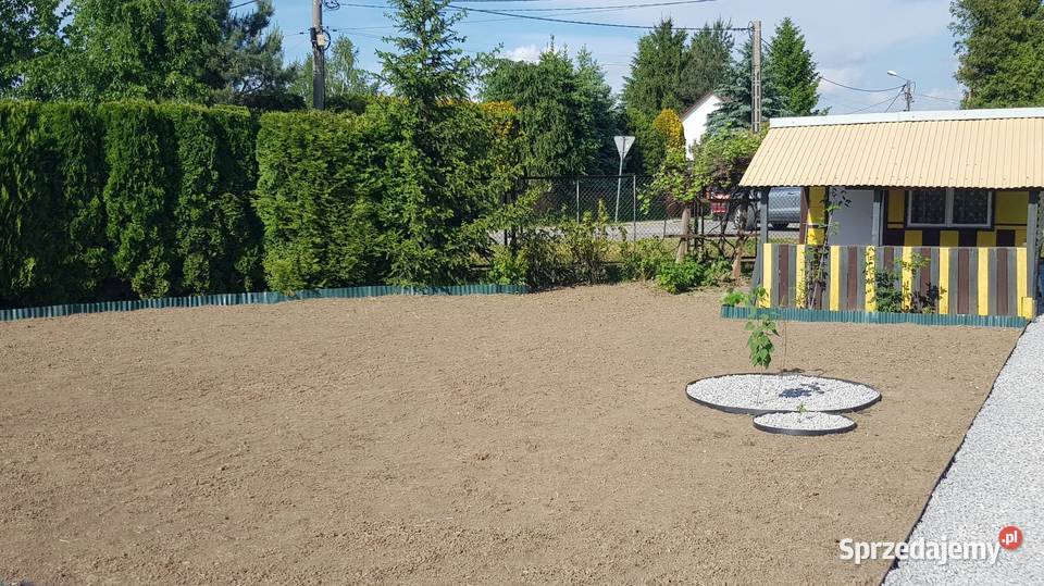 Wyrównanie działki Dębica Rzeszów niwelacja