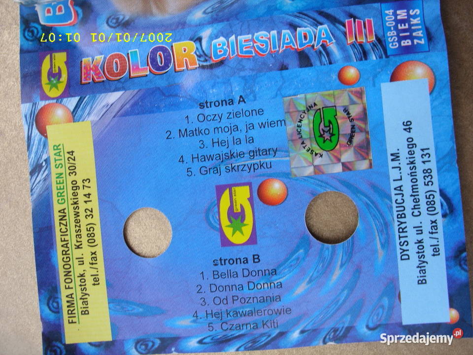 DISCO KAS KOLOR BIESIADA II i III
