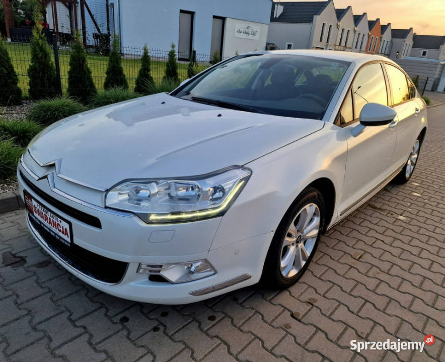 Citroen C5 112011 140 BiałaPerła Rata550 III podgrzewane fotele sprzedam