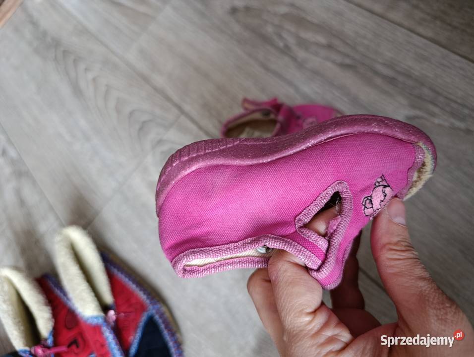 kapcie buty dziewczęce rozmiar 18 długość Pozostałe Poznań