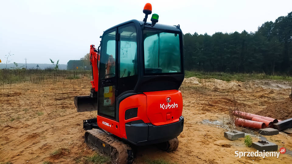 Kubota KX0164 minikoparka 2019 r 1902 mtg Piotrków Trybunalski
