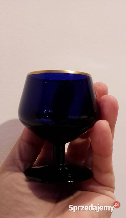 Kieliszki kobaltowe krosno Częstochowa