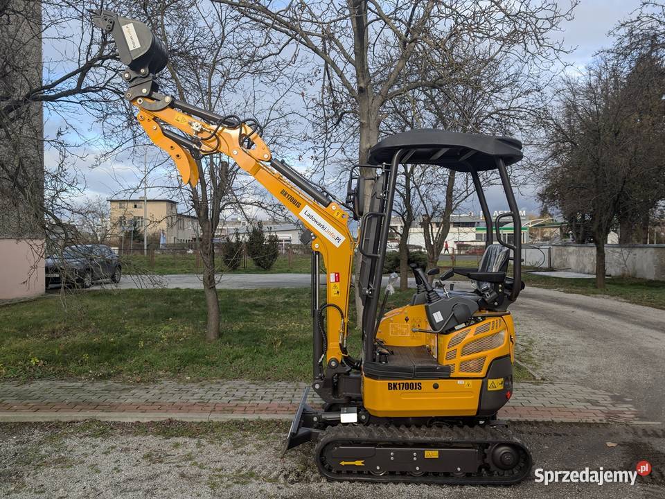 Mini Koparka Berger Kraus BK1700JS z osprzętem Gliwice