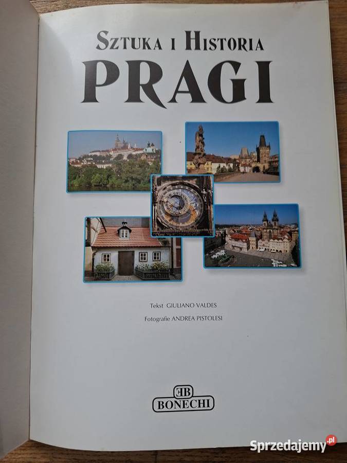 Sztuka i historia Pragi Giuliano Valdes Bonechi Kraków sprzedam