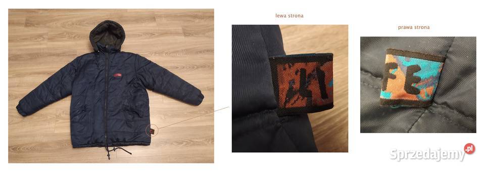 Kurtka męska CZARNE Skier SPORT Rozmiar M Hajnówka