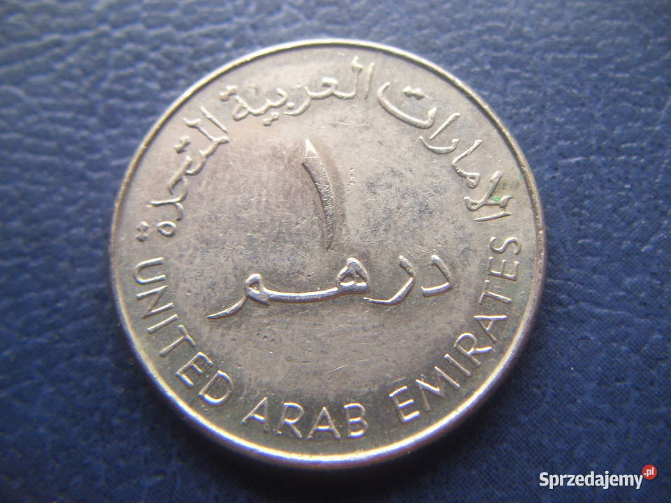 Stare monety 1 dircham 2005 ZEA podkarpackie Lesko